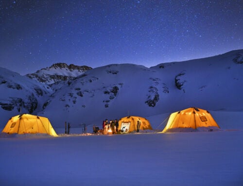 Wintercamping unter Colorados Sternenhimmel