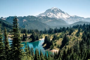 Eunice Lake, Mount Rainer, Metro Pudget Sound - credit iStock.com Drew Payne