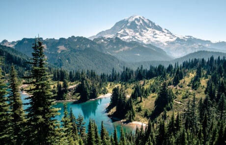 Eunice Lake, Mount Rainer, Metro Pudget Sound - credit iStock.com Drew Payne