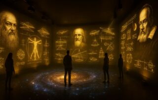 Immersive Genius Hall Illuminated Minds (c) Leonardo Da Vinci Museum Of North America