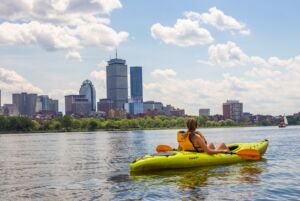 Kayak Charles River_Credit Jessica Mading