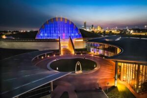 First American Museum with OKC skyline_credit Visit Oklahoma City