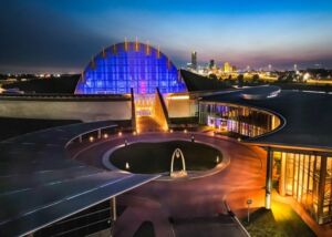 First American Museum with OKC Skyline_credit Visit Oklahoma City