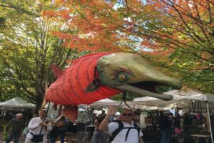 Visit Issaquah Salmon Days Salmon Puppet_Credit City Of Issaquah