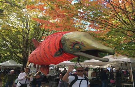 Visit Issaquah Salmon Days Salmon Puppet_Credit City Of Issaquah